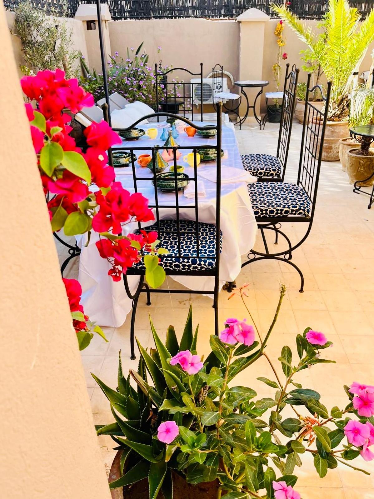 Riad Darna 4 Chambres Avec Piscine Et Petit Dejeuner Marrakesh Exterior foto