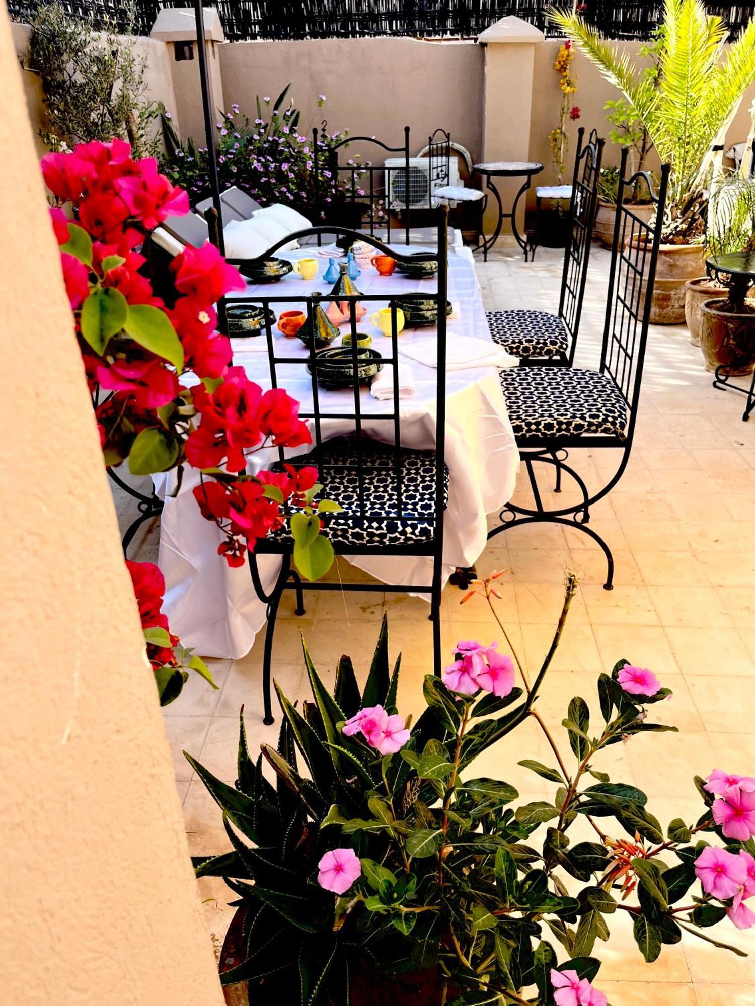 Riad Darna 4 Chambres Avec Piscine Et Petit Dejeuner Marrakesh Exterior foto