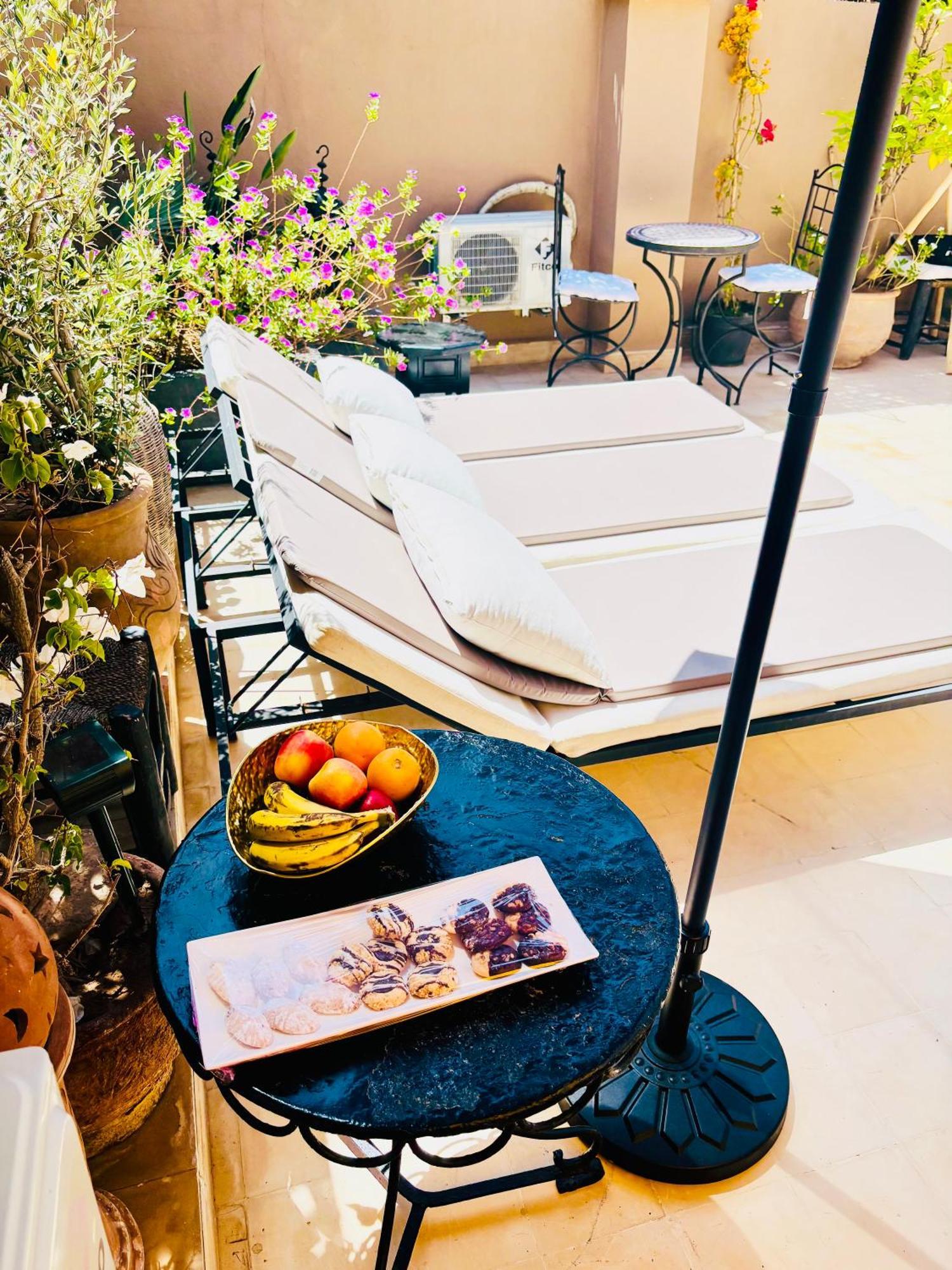 Riad Darna 4 Chambres Avec Piscine Et Petit Dejeuner Marrakesh Exterior foto