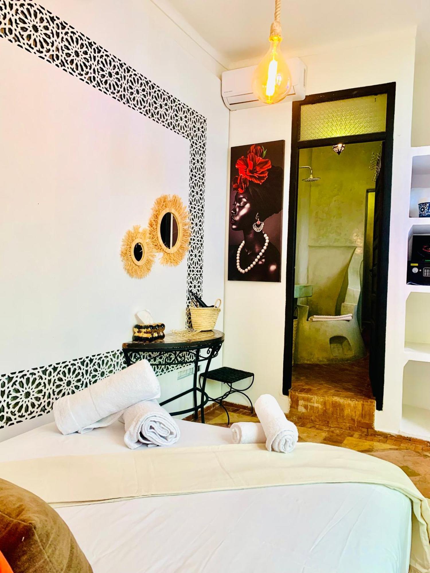 Riad Darna 4 Chambres Avec Piscine Et Petit Dejeuner Marrakesh Exterior foto