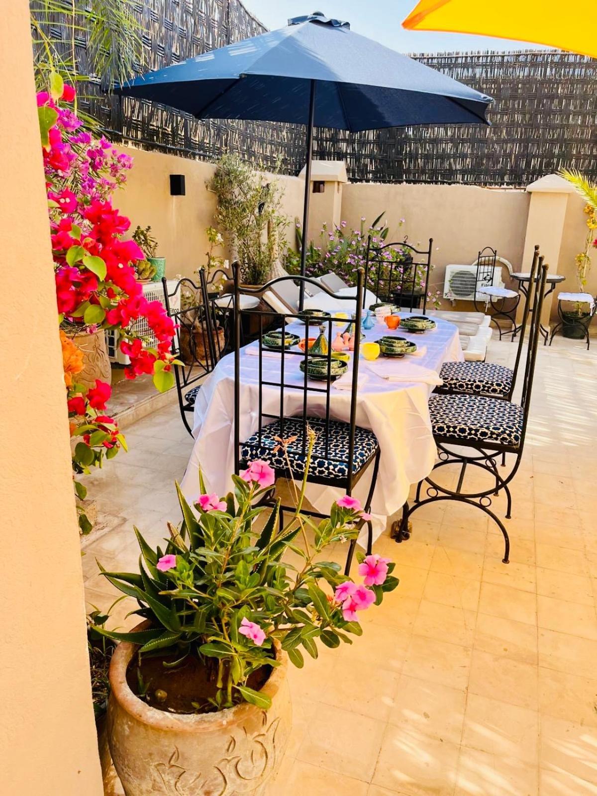 Riad Darna 4 Chambres Avec Piscine Et Petit Dejeuner Marrakesh Exterior foto