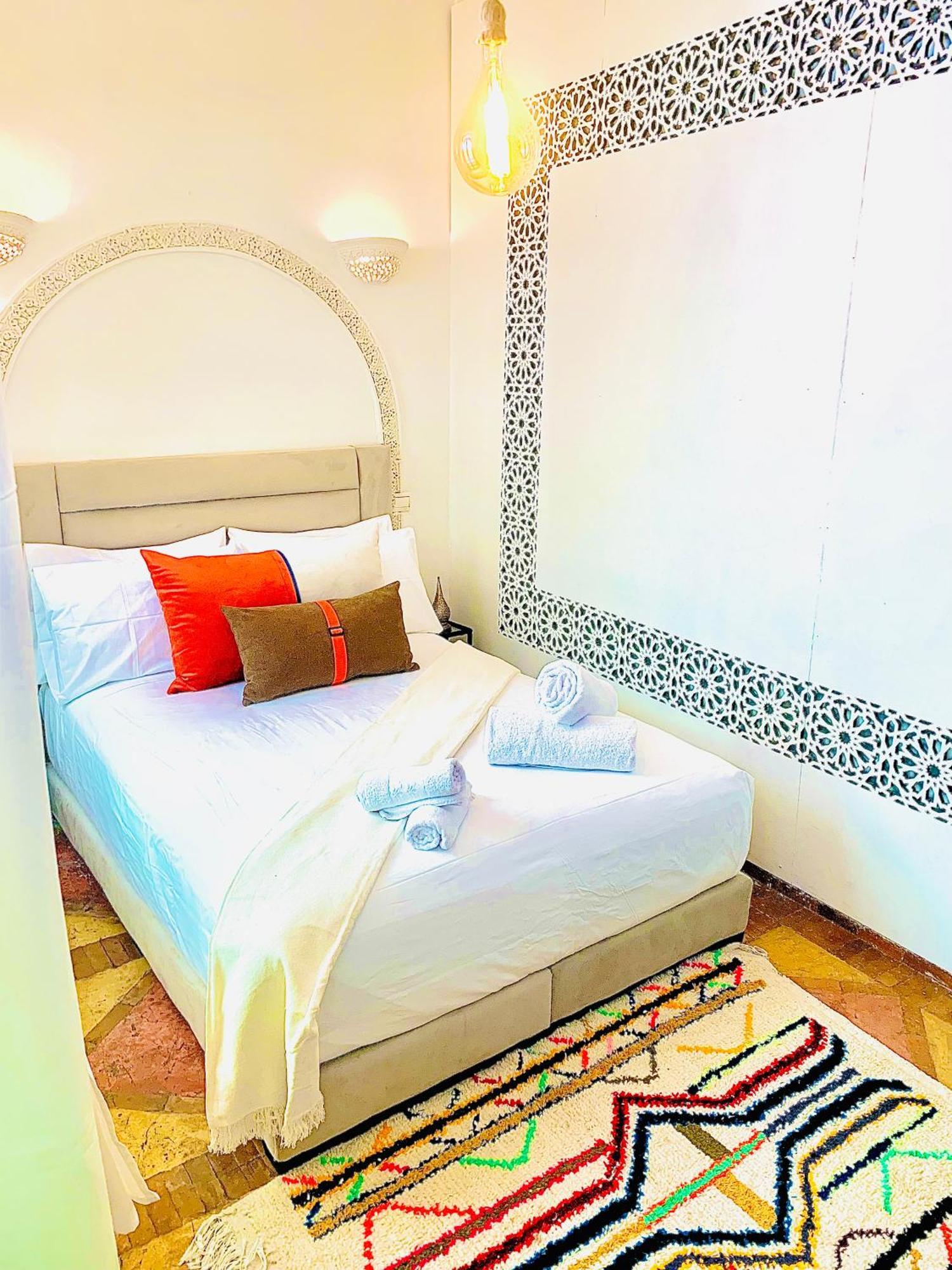 Riad Darna 4 Chambres Avec Piscine Et Petit Dejeuner Marrakesh Exterior foto