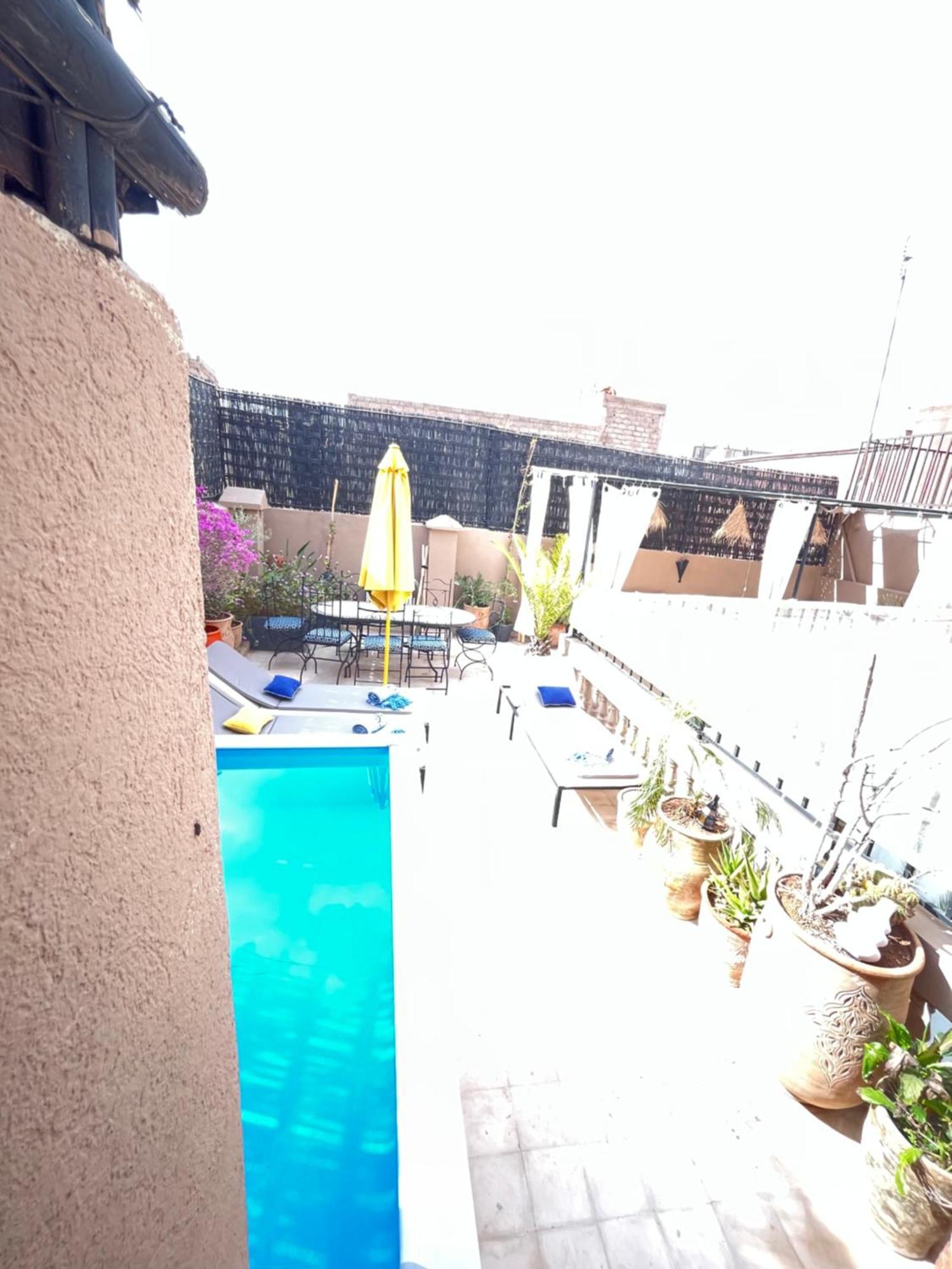 Riad Darna 4 Chambres Avec Piscine Et Petit Dejeuner Marrakesh Exterior foto