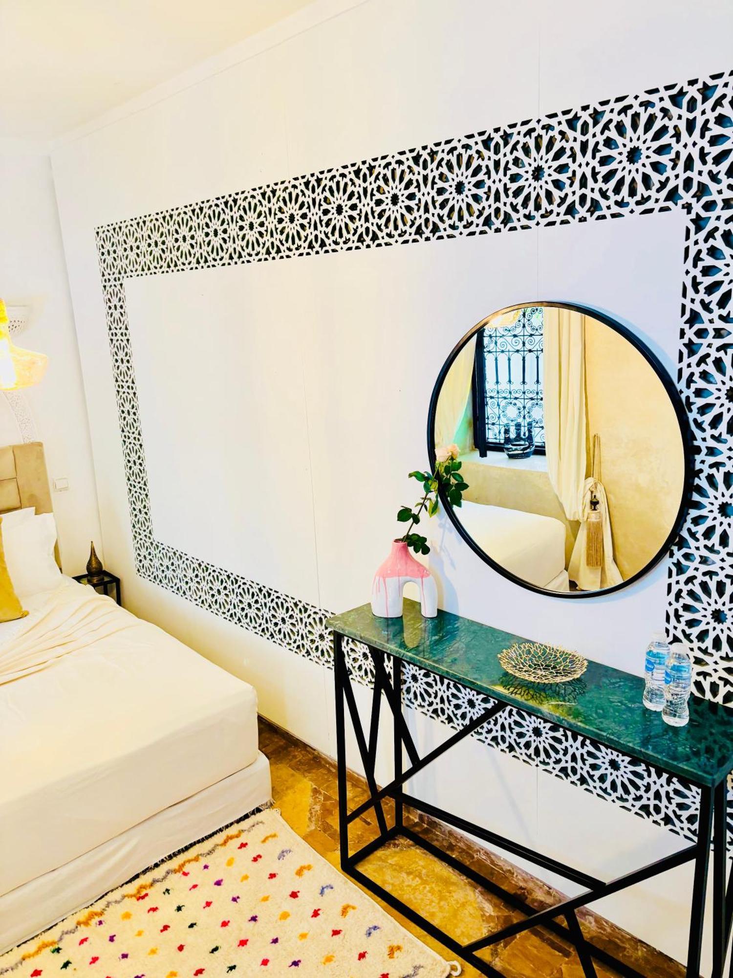 Riad Darna 4 Chambres Avec Piscine Et Petit Dejeuner Marrakesh Exterior foto