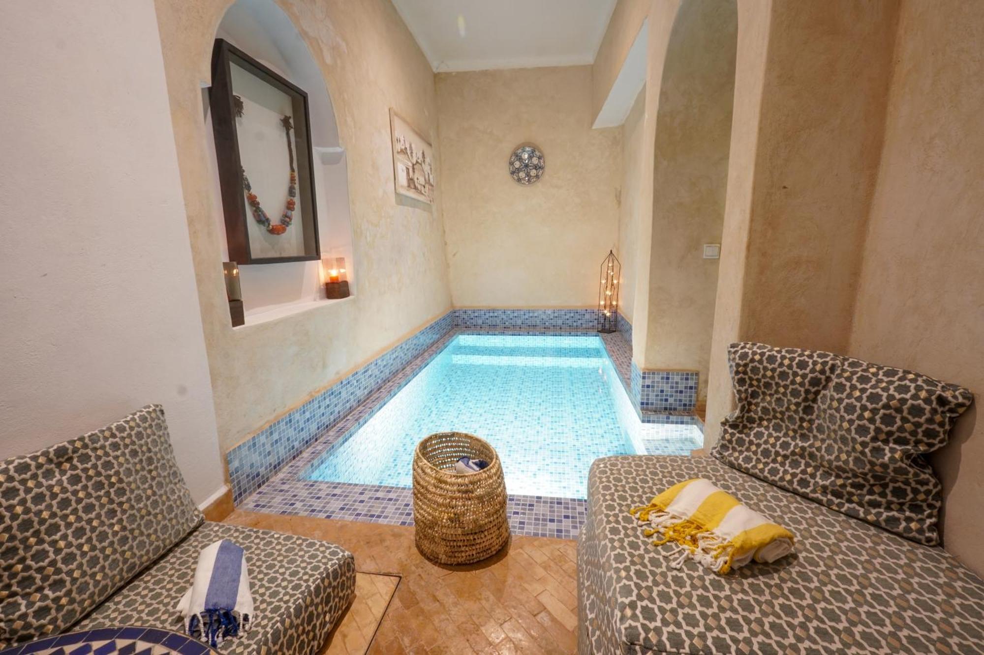 Riad Darna 4 Chambres Avec Piscine Et Petit Dejeuner Marrakesh Exterior foto